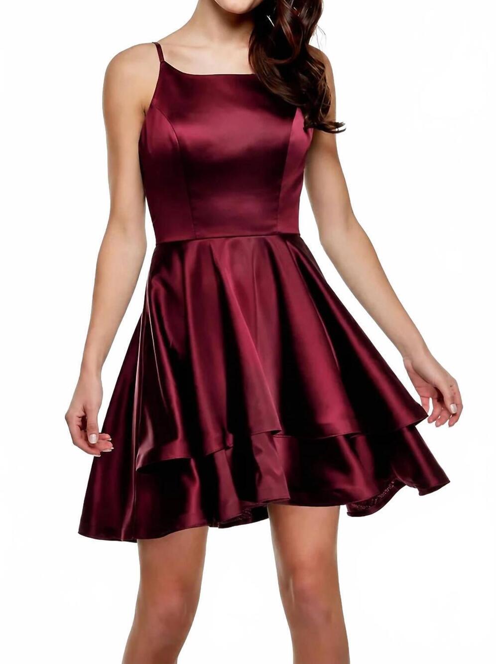 NEW ALYCE PARIS the secret dress in wine